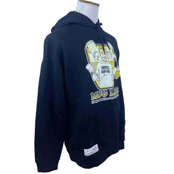 GaryVee Mens Black "Mug Life" Graphic Hoodie Limited Edition Sz XL - Picture 2 of 8